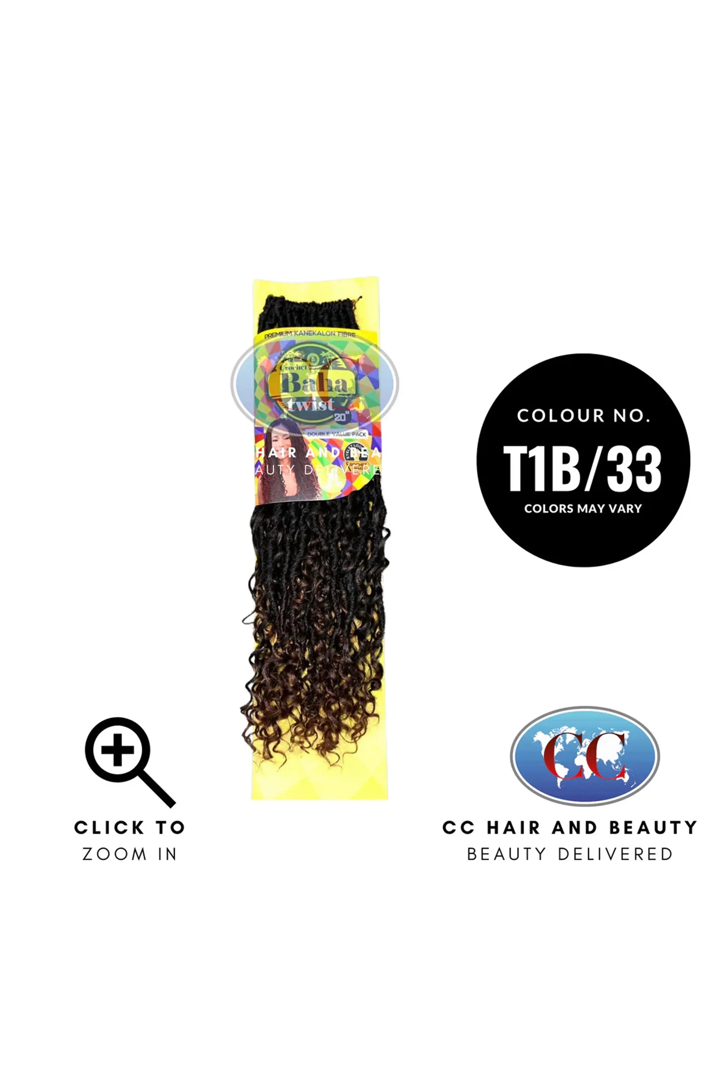 Jazzy Hair Crochet Baha Twist in 20"