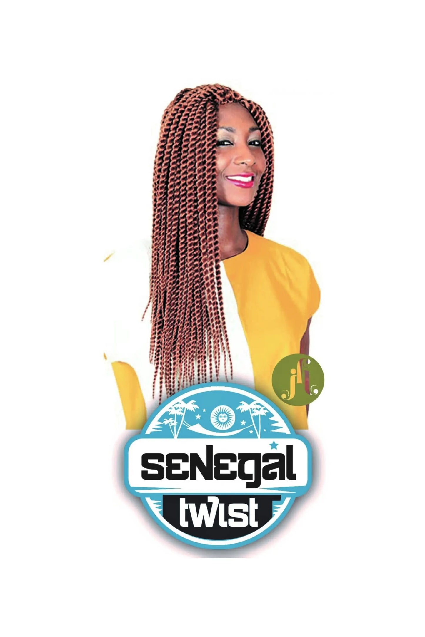 Jazzy Hair Senegal Twist Crochet Braid Hair - 20"
