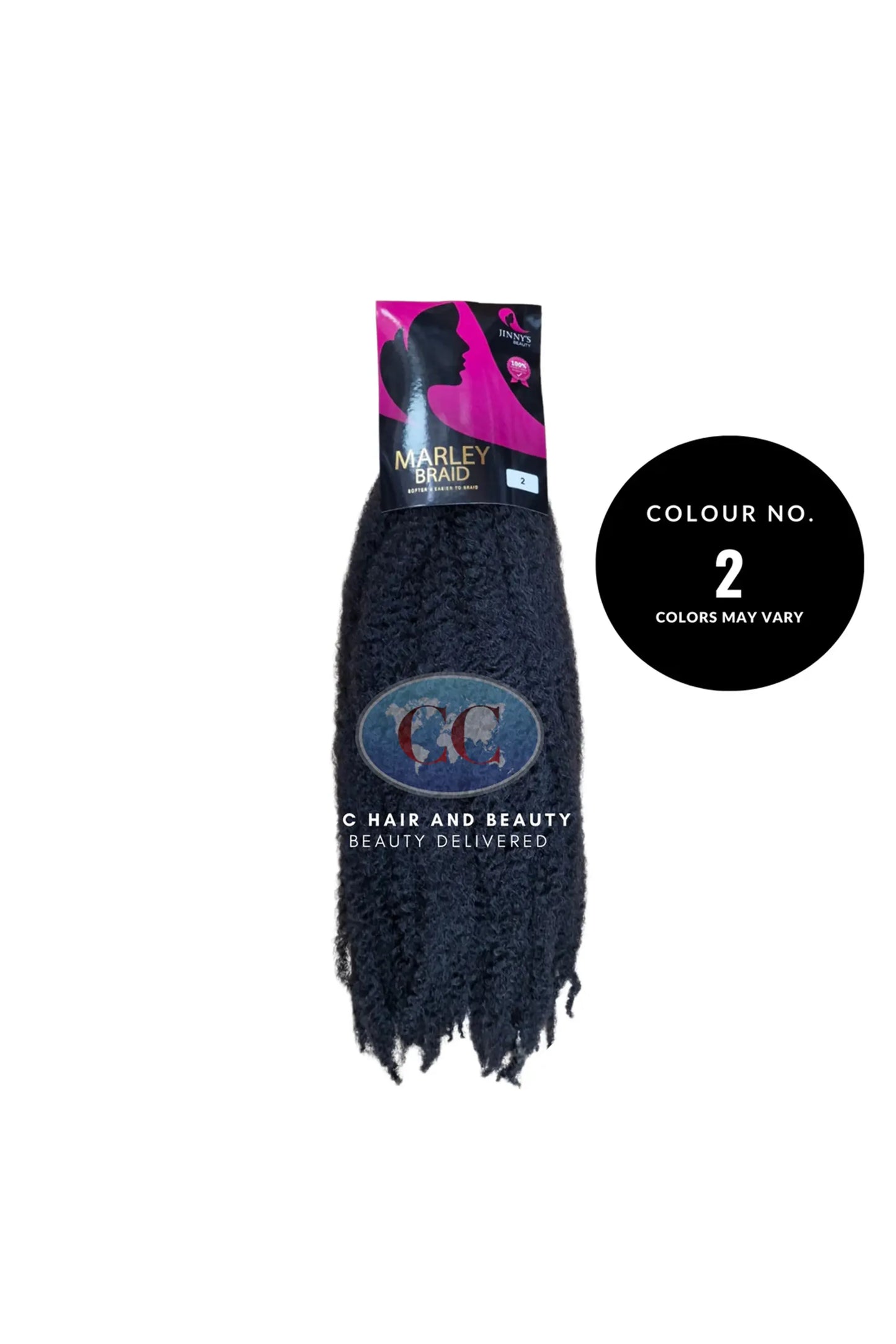 Jinny's Beauty Marley Braid Afro Twist Soft & Easy to Braid/Twist