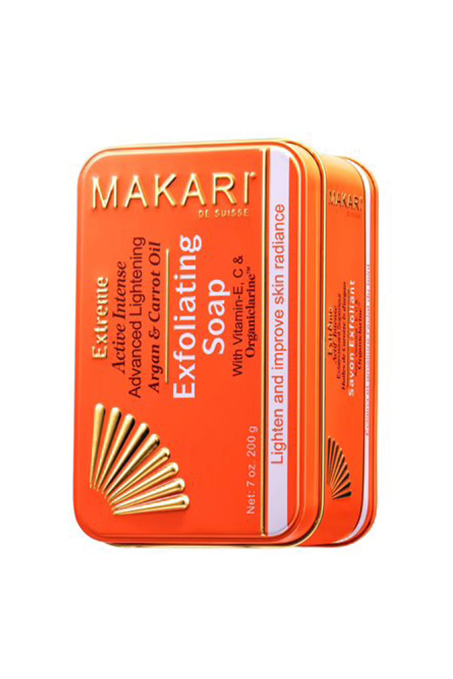 MAKARI EXTREME ARGAN & CARROT OIL EXFOLIATING SOAP