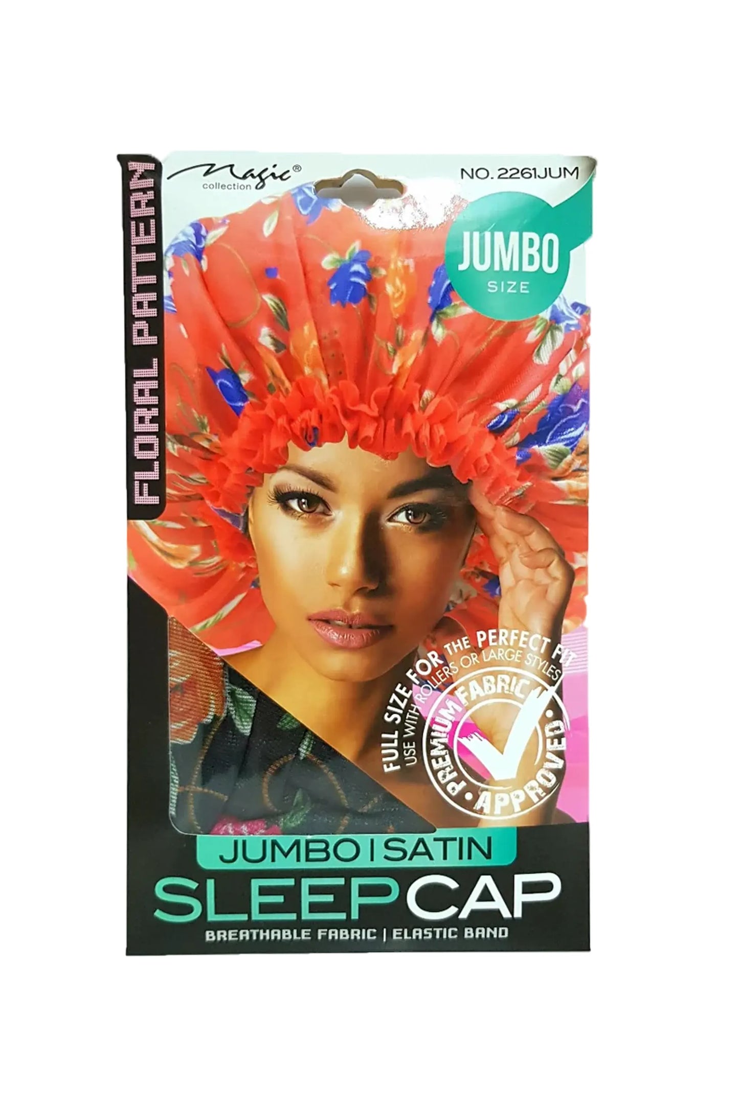 Magic Collection Jumbo Satin Sleep Cap No. 2261Jum