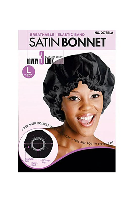 Magic Collection Satin Bonnet #2078Bla