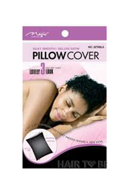Magic Collection Satin Pillow Cover 20" X 29" No.2270Bla