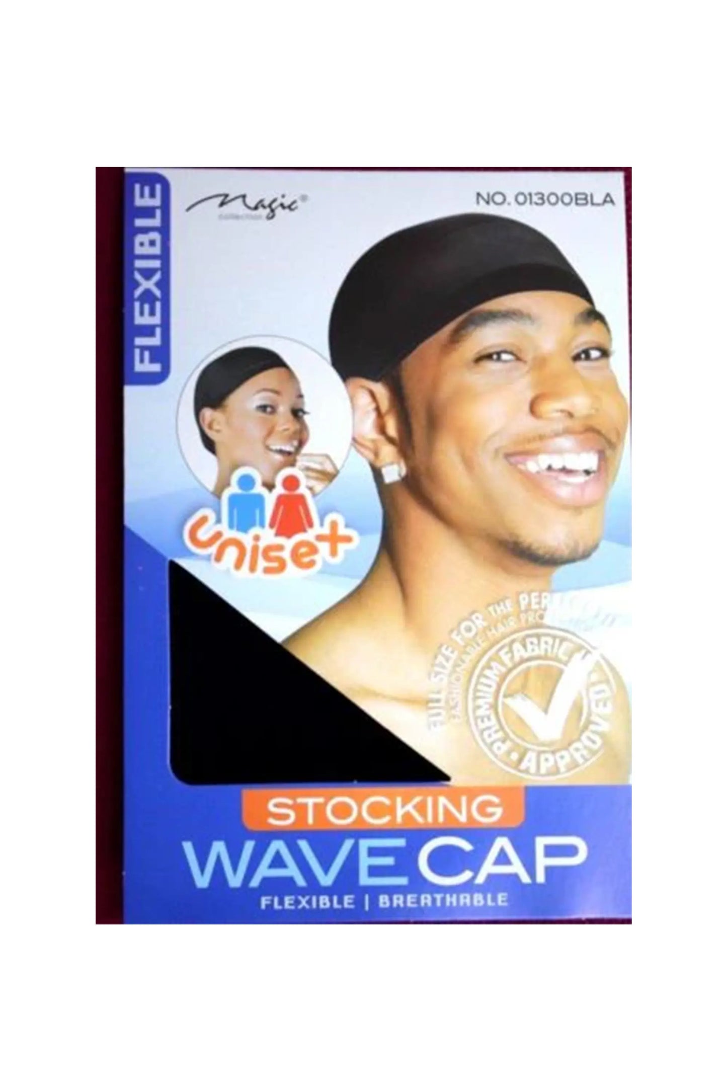 Magic Collection Unisex Stocking Wave Cap - 01300Ast