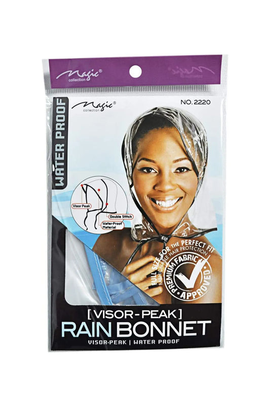 Magic Collection Visor Peak Rain Bonnet #2220