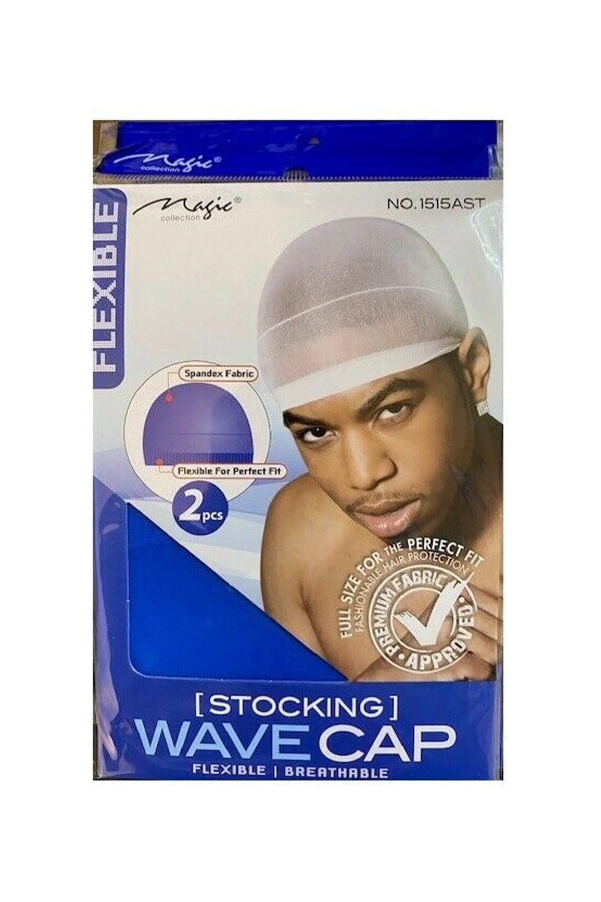 Magic. Skip Cap Magic Men Stocking Wave Cap 1515Ast - Assorted Colours – Sheri's Beauty