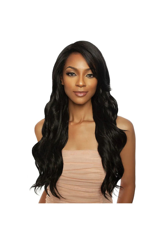 Mane Concept Brown Sugar Human Hair Blend HD Silk Press Lace Front Wig - BSHS202 JERSEY