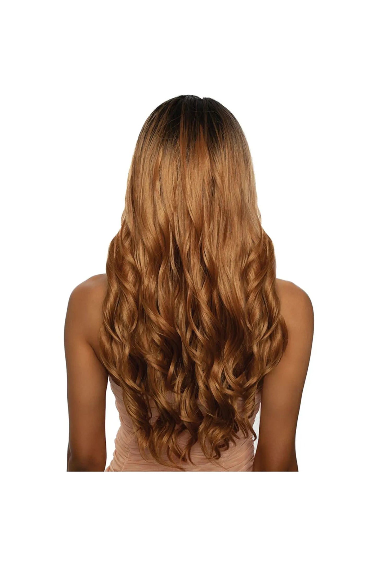 Mane Concept Brown Sugar Human Hair Blend HD Silk Press Lace Front Wig - BSHS202 JERSEY
