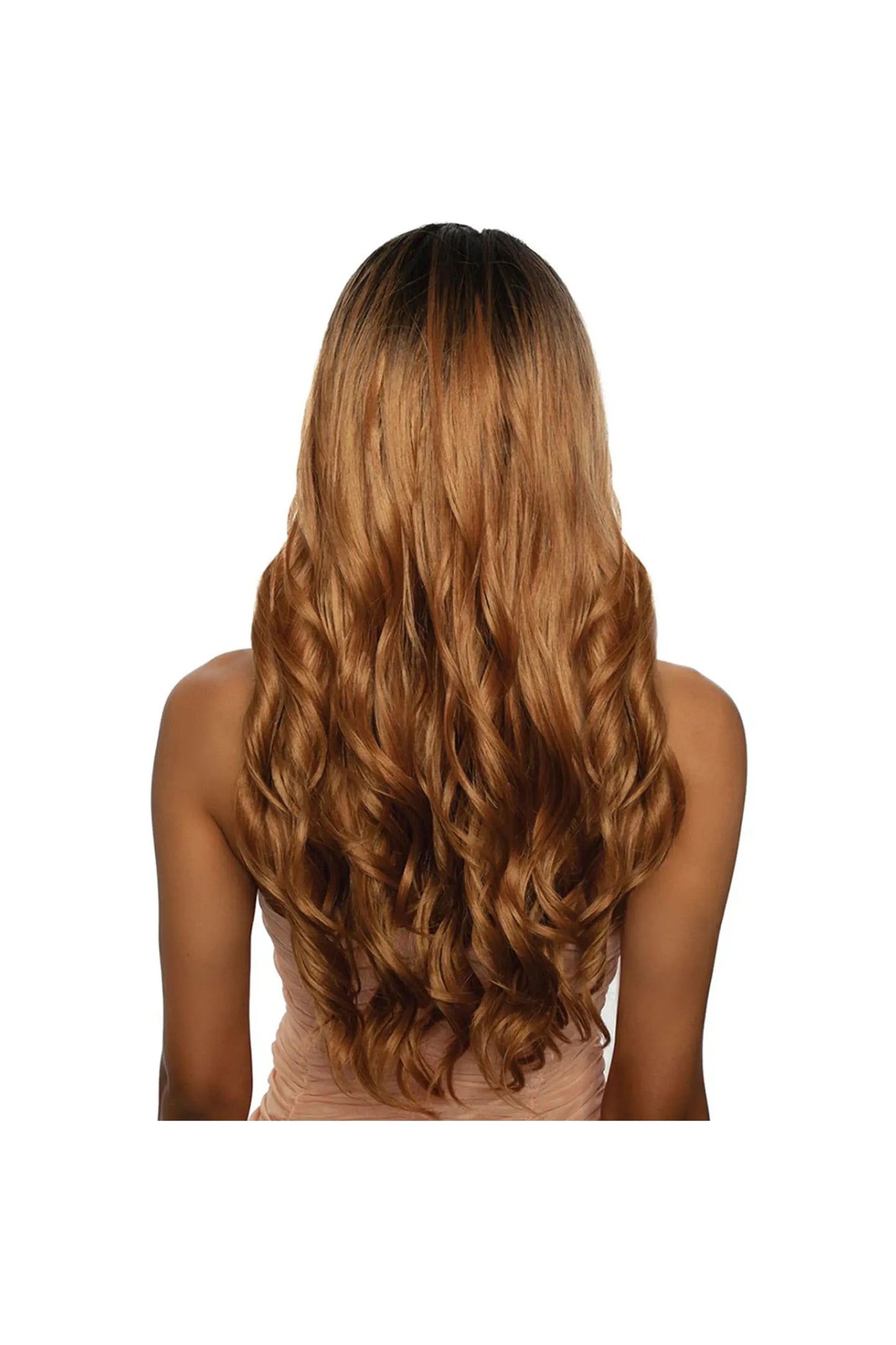 Mane Concept Brown Sugar Human Hair Blend HD Silk Press Lace Front Wig - BSHS202 JERSEY
