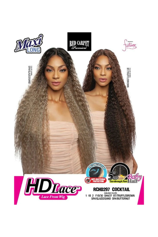 Mane Concept Red Carpet HD Lace Front Wig - RCHD297 Cocktail