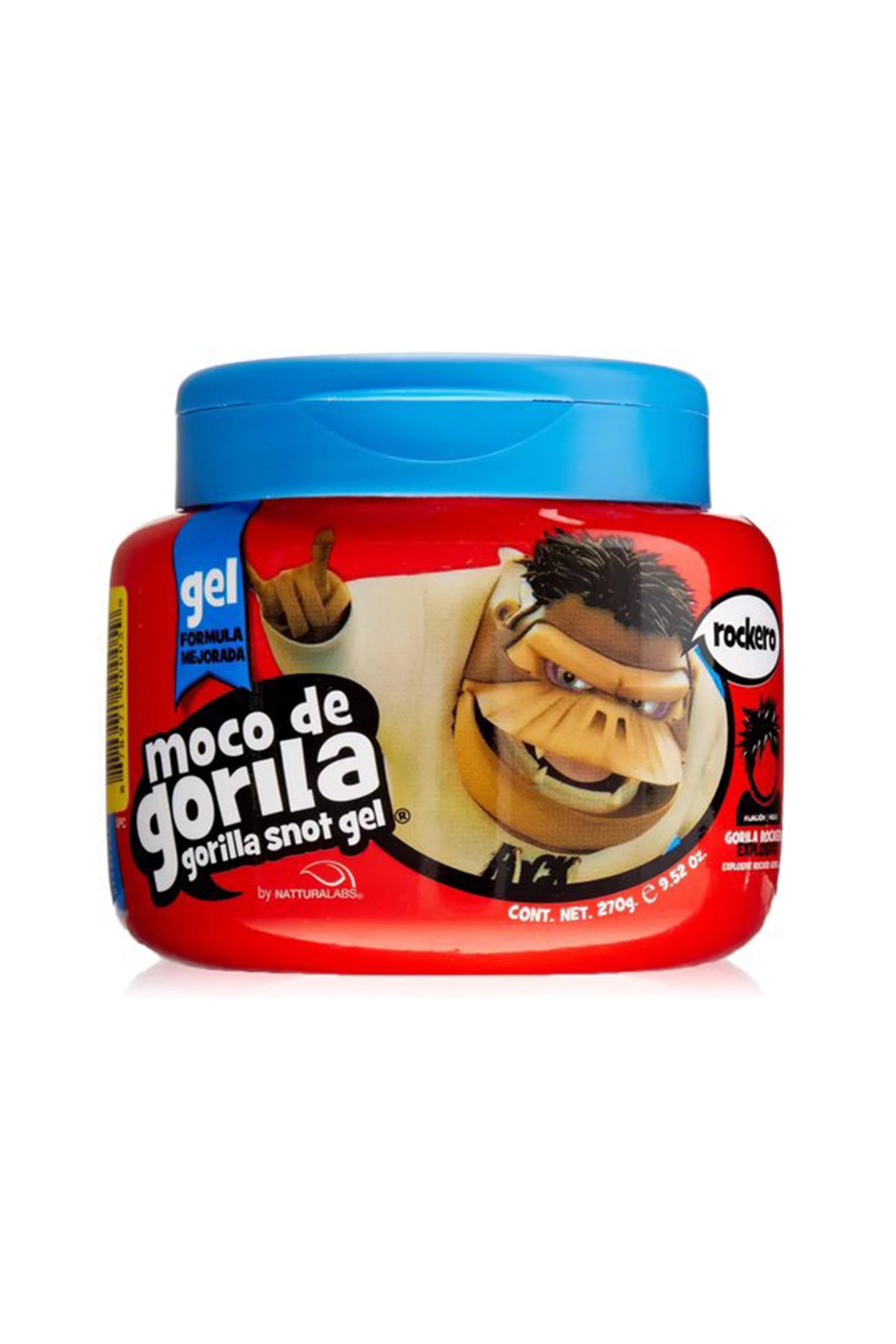 Moco De Gorilla Rockero Mega Gel Red