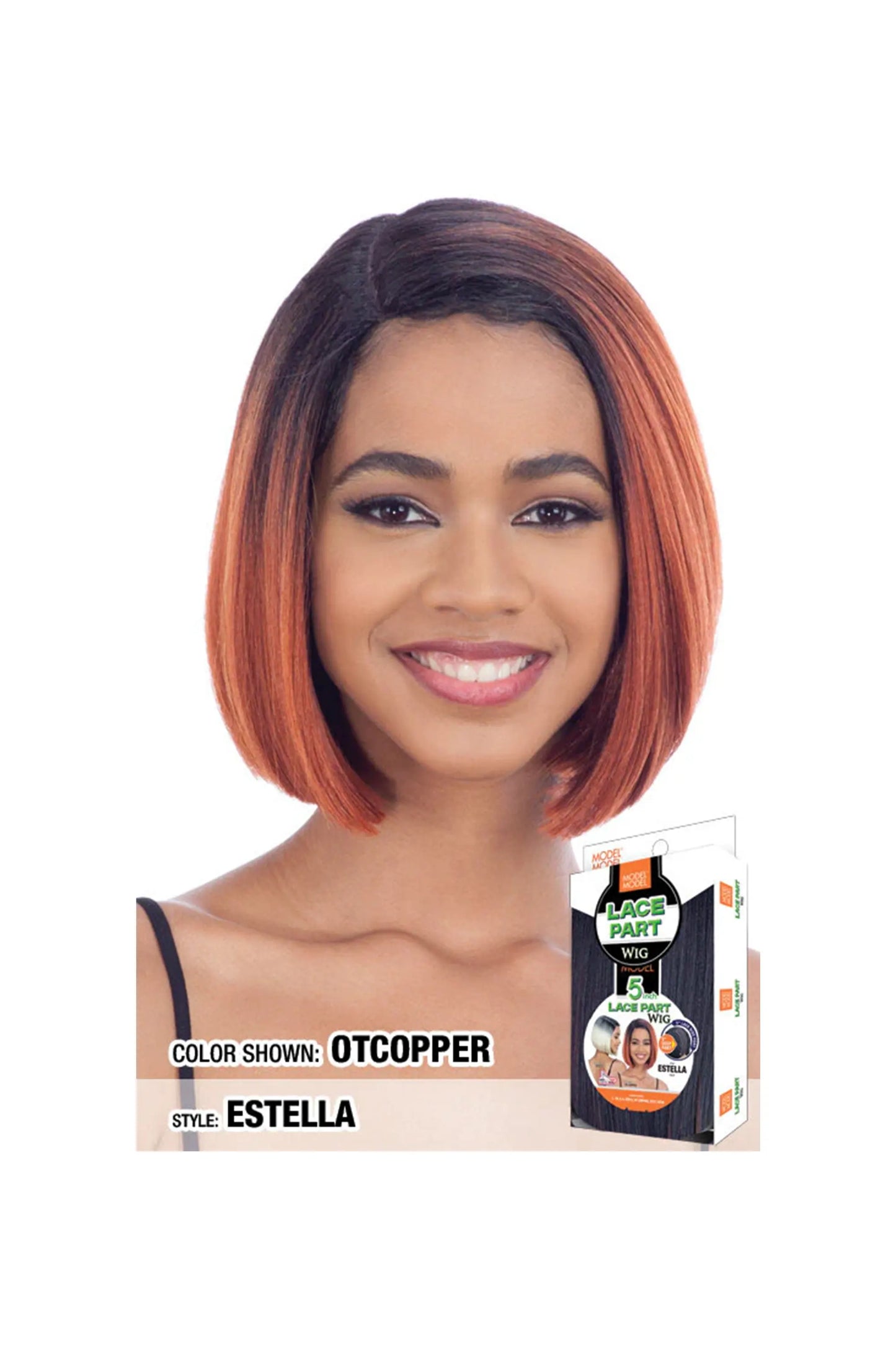Model Model 5in Lace Part Wig - Estella