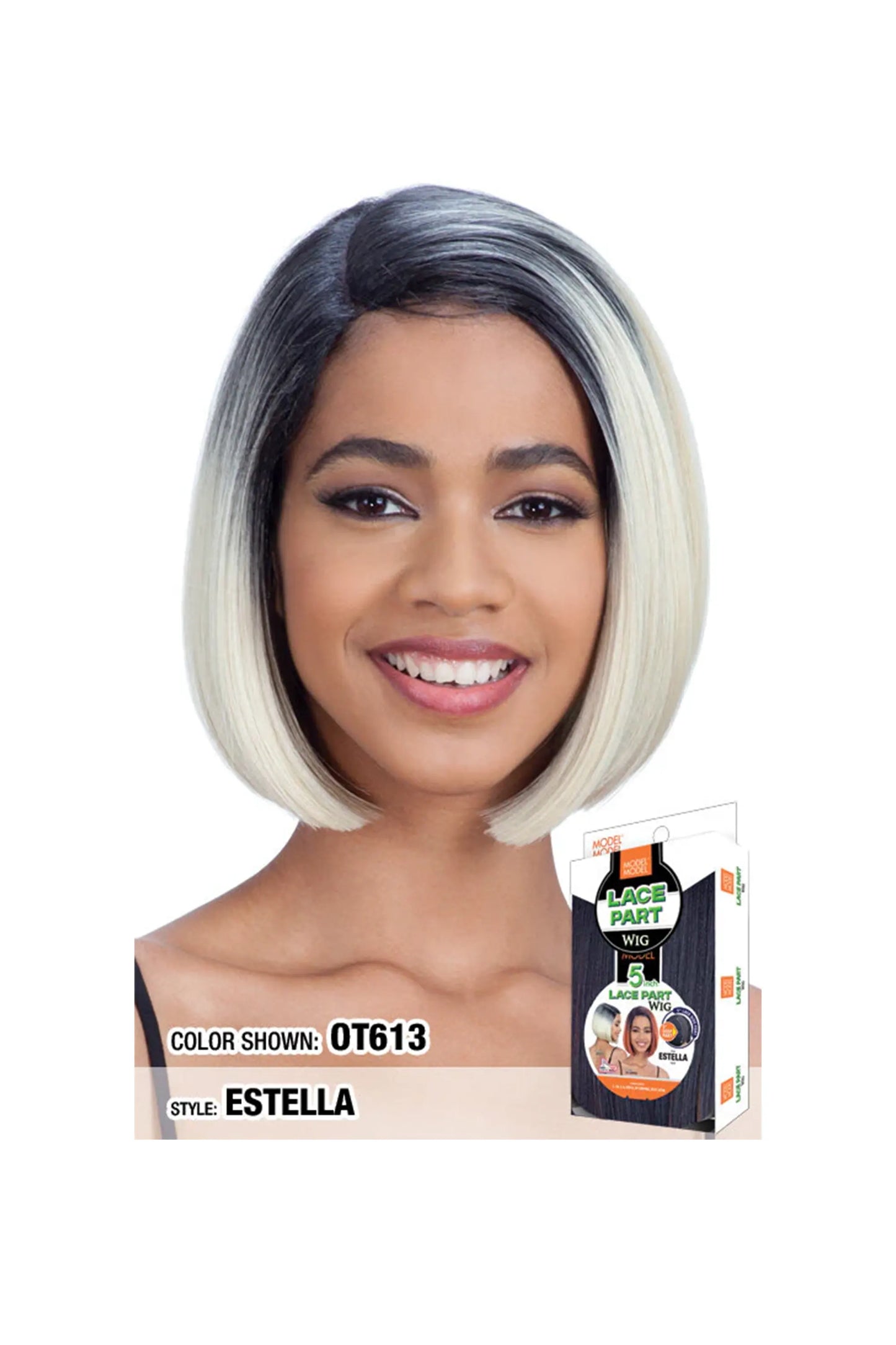 Model Model 5in Lace Part Wig - Estella