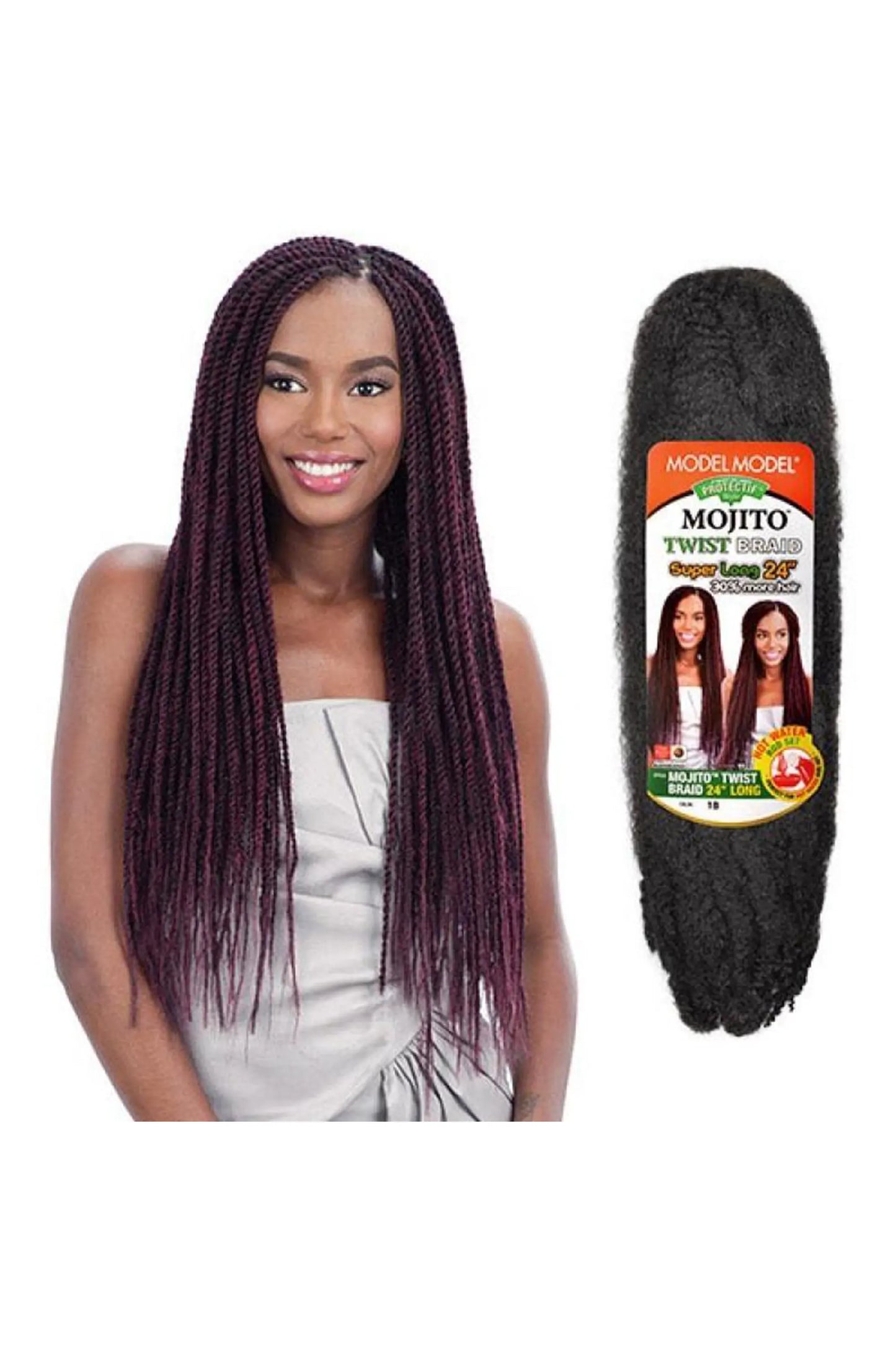 Model Model Mojito Twist Braid Super Long 24"