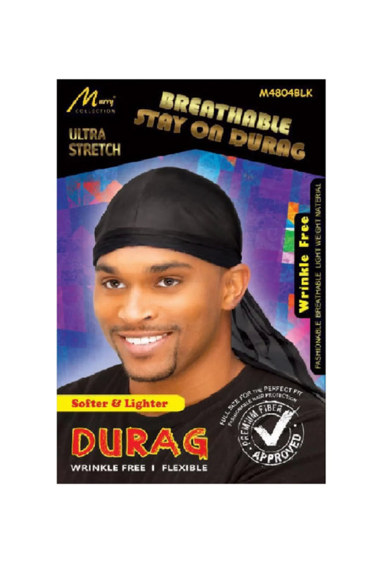 Murry Collection - Softer & Lighter Durag #M4804Blk