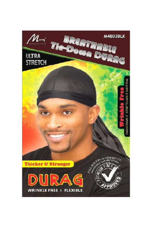 Murry Collection - Thicker & Stronger Durag #M4803Blk