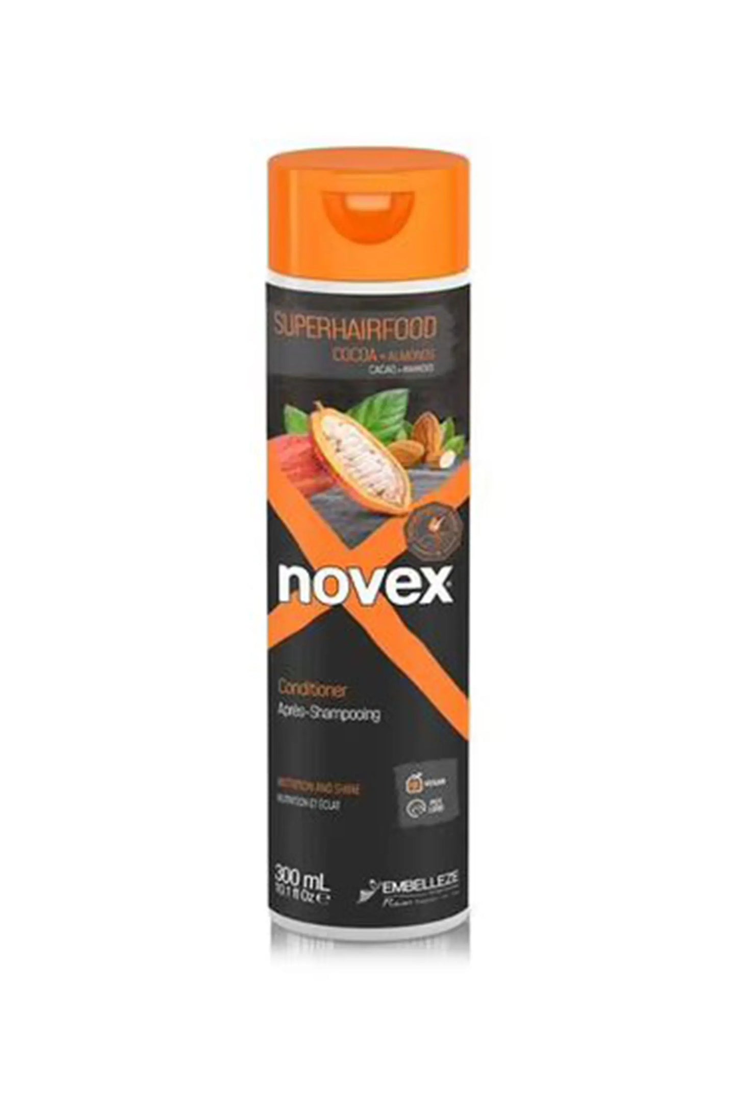 Novex SuperHairFood Cocoa & Almond Conditioner 300ml