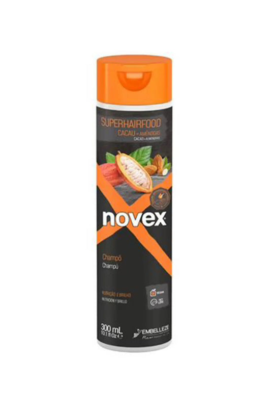Novex SuperHairFood Cocoa & Almond Shampoo 300ml