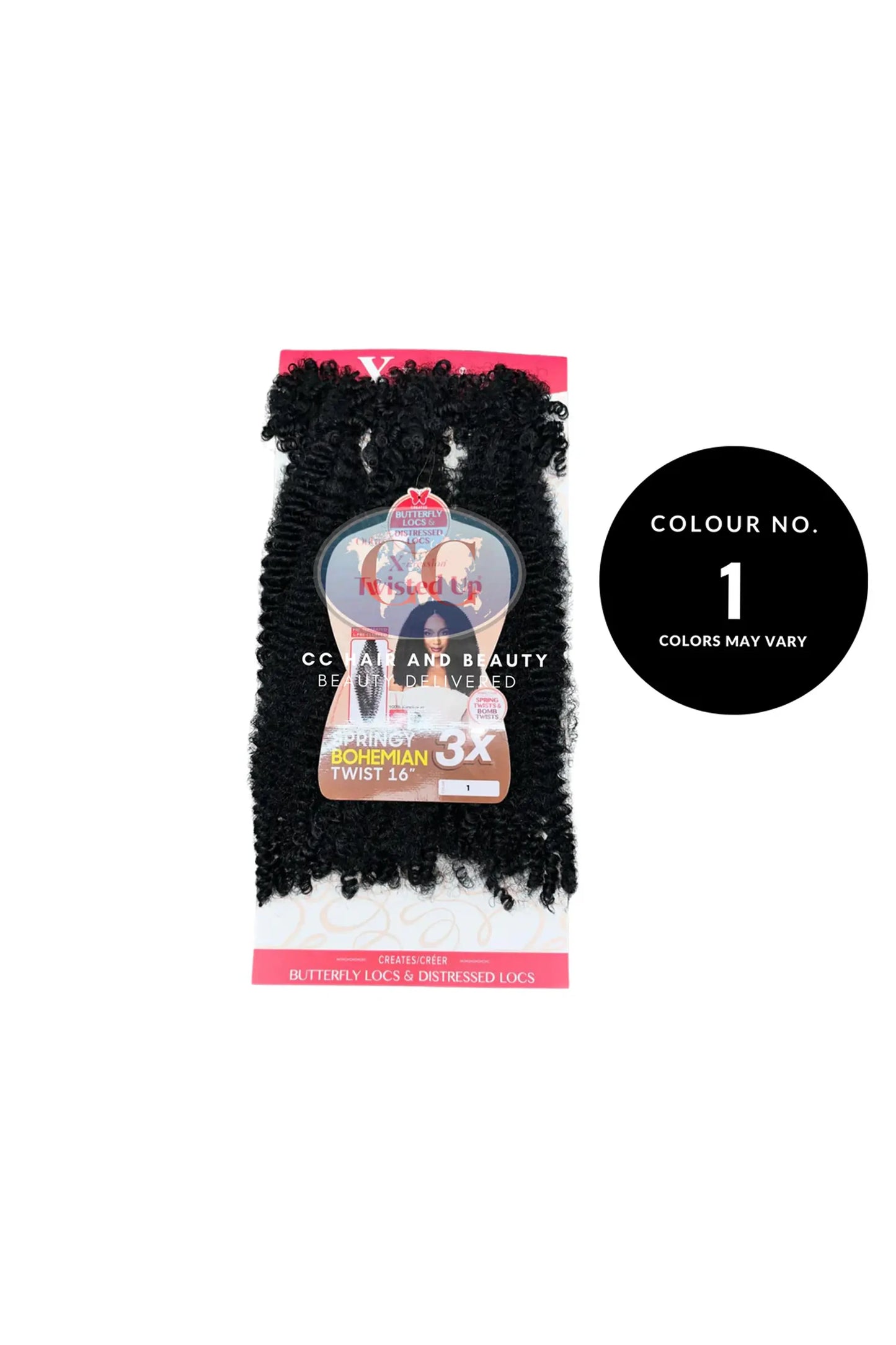 Outre Synthetic Braid - X pression Twisted up 3X Springy Bohemian Twist 16"