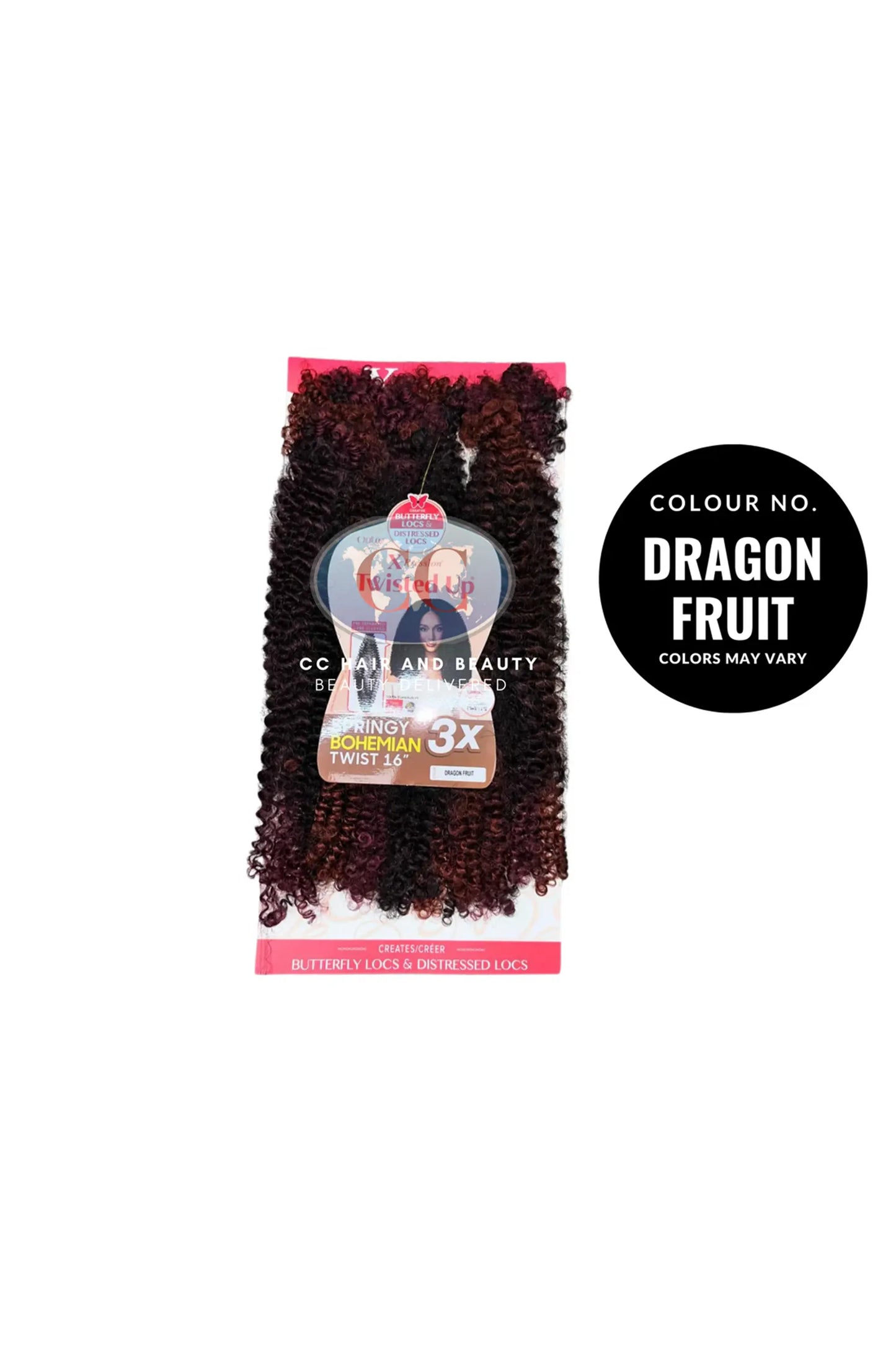 Outre Synthetic Braid - X pression Twisted up 3X Springy Bohemian Twist 16"
