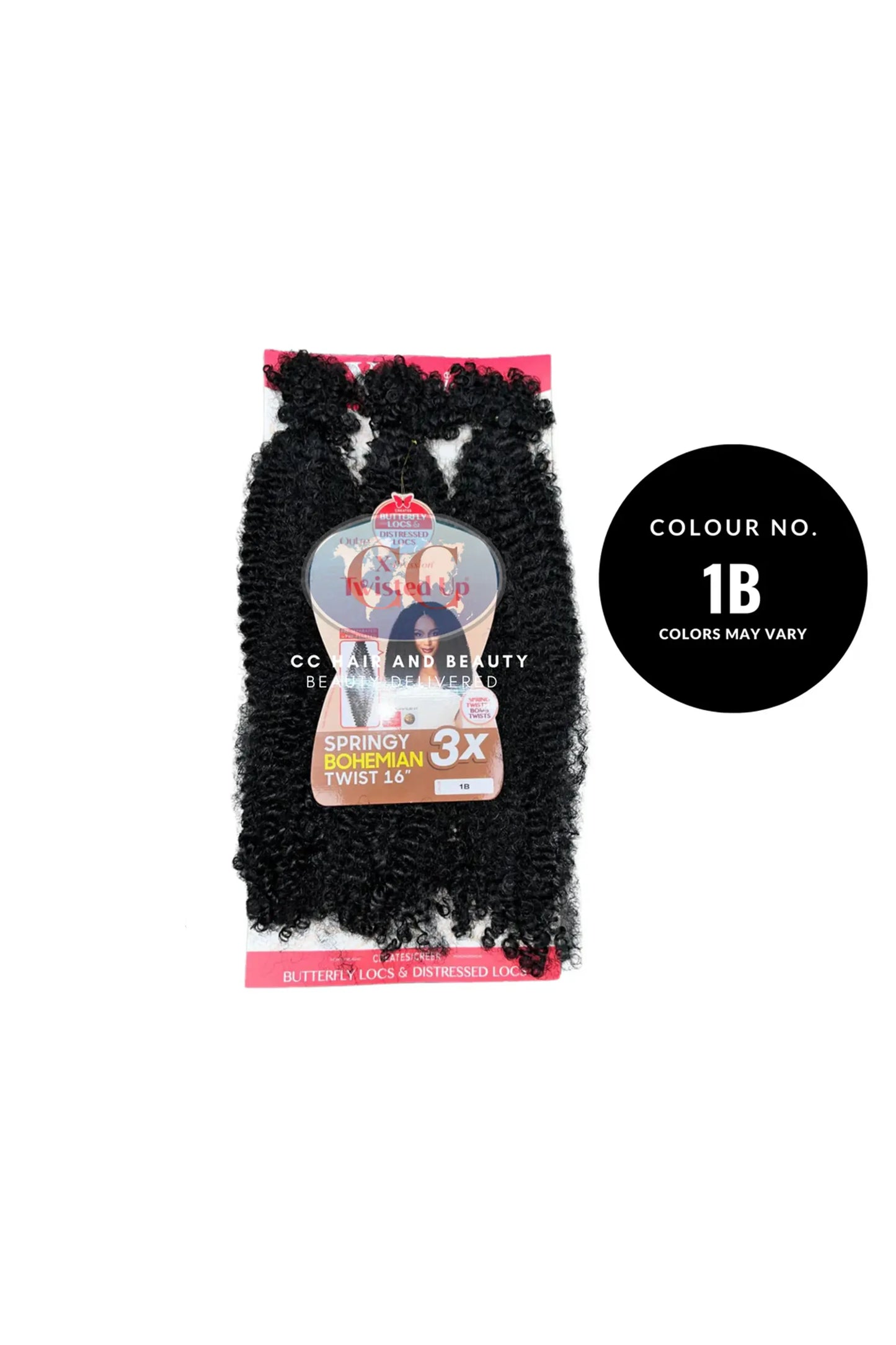Outre Synthetic Braid - X pression Twisted up 3X Springy Bohemian Twist 16"