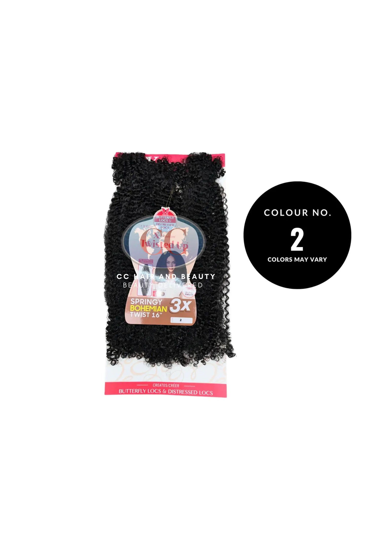 Outre Synthetic Braid - X pression Twisted up 3X Springy Bohemian Twist 16"