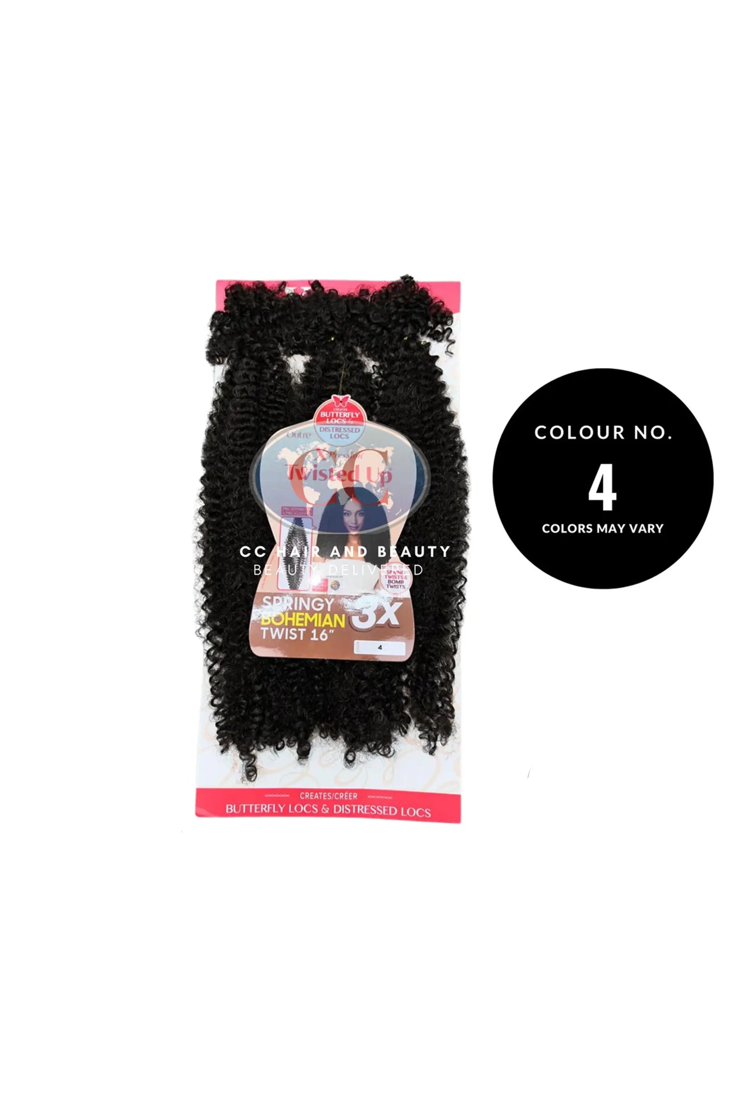 Outre Synthetic Braid - X pression Twisted up 3X Springy Bohemian Twist 16"