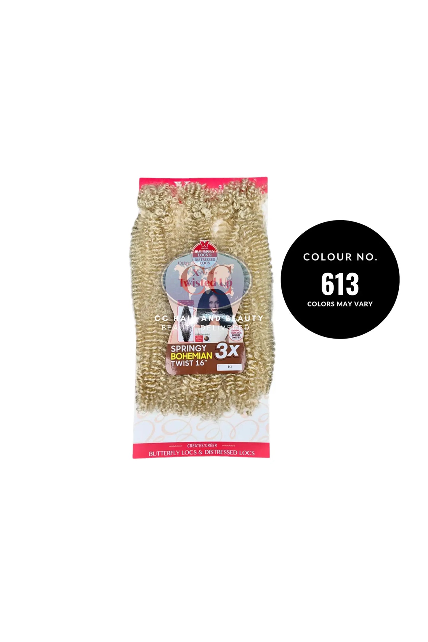 Outre Synthetic Braid - X pression Twisted up 3X Springy Bohemian Twist 16"