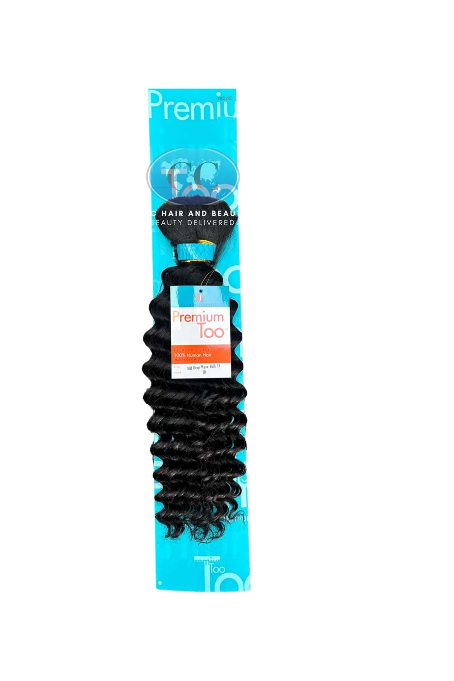 Premium Too Human Hair Deep Wave Bulk