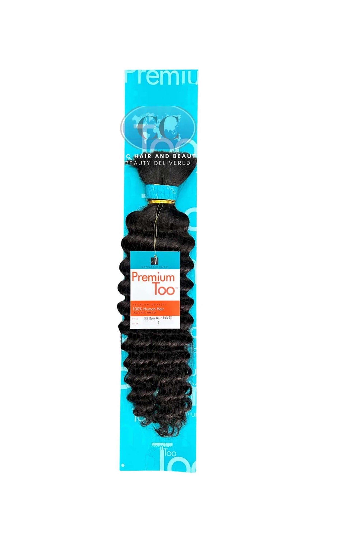 Premium Too Human Hair Deep Wave Bulk