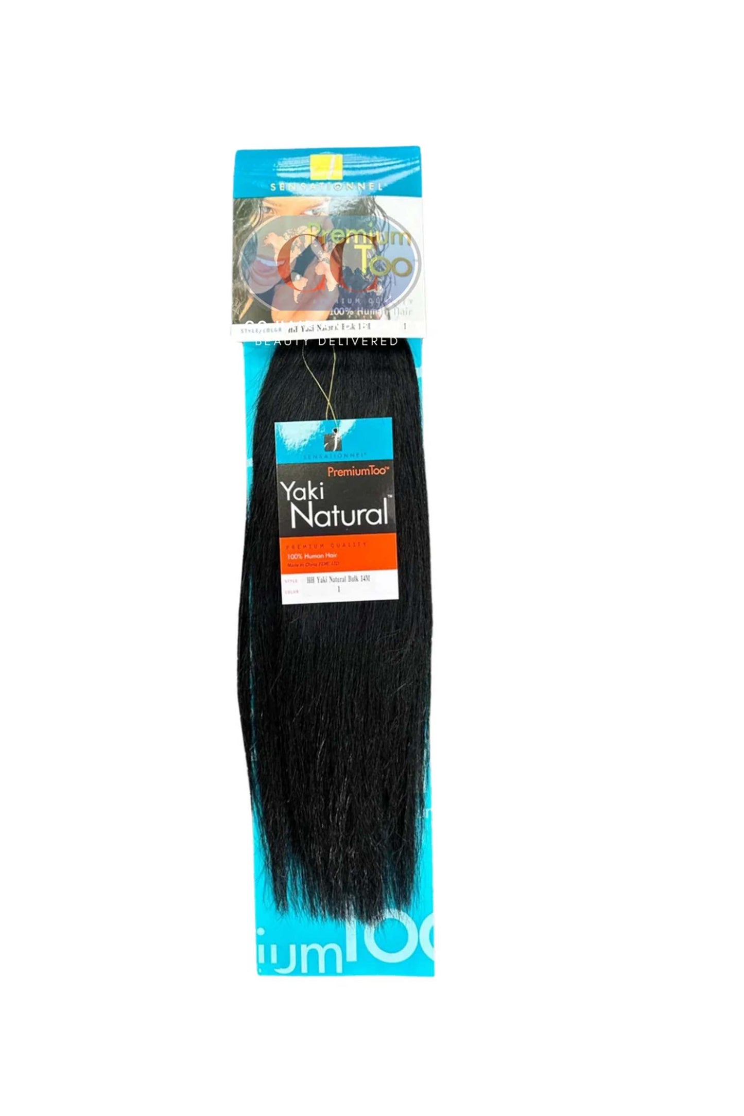 Premium Too Human Hair Yaki Natural Bulk