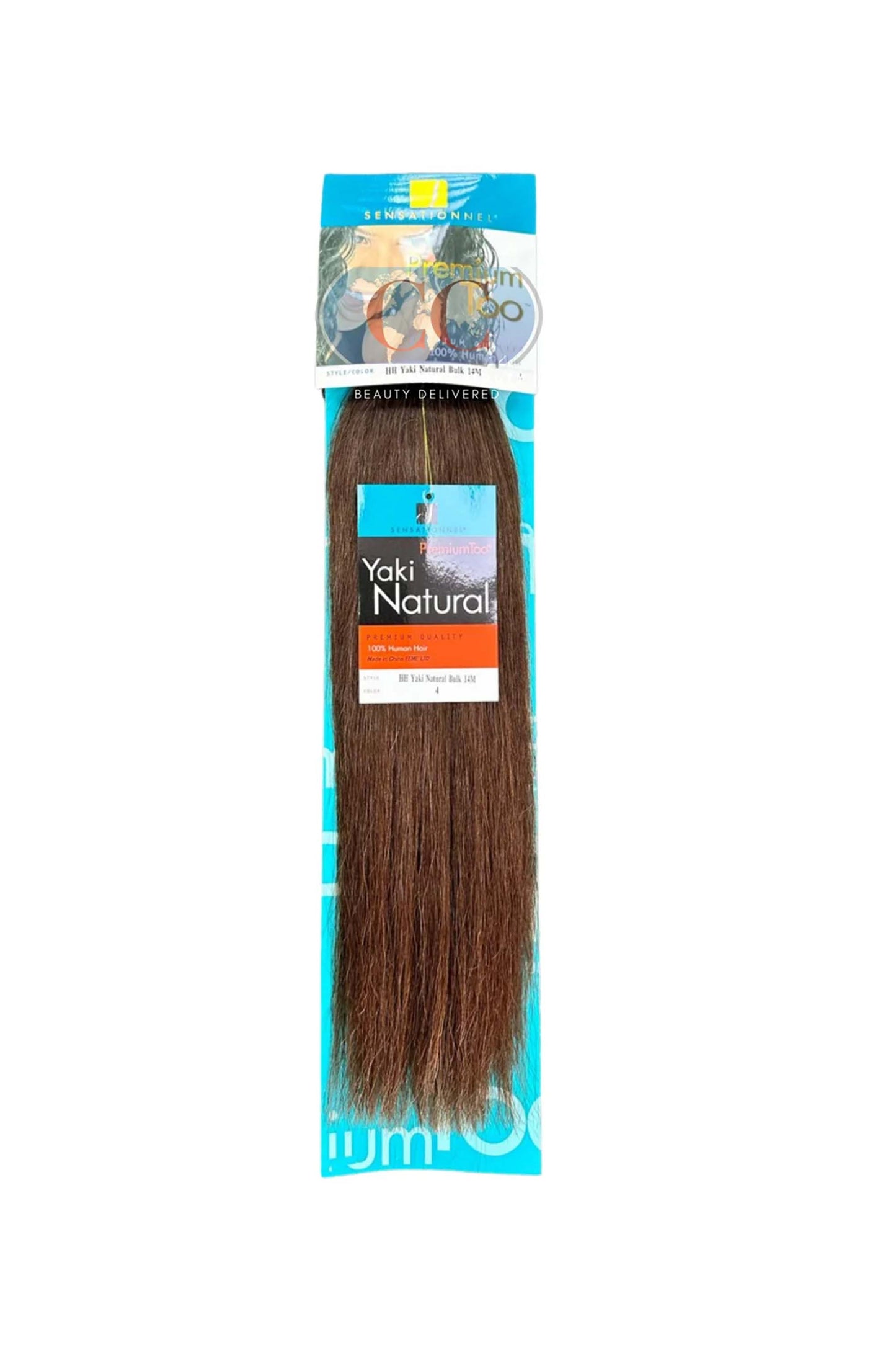 Premium Too Human Hair Yaki Natural Bulk