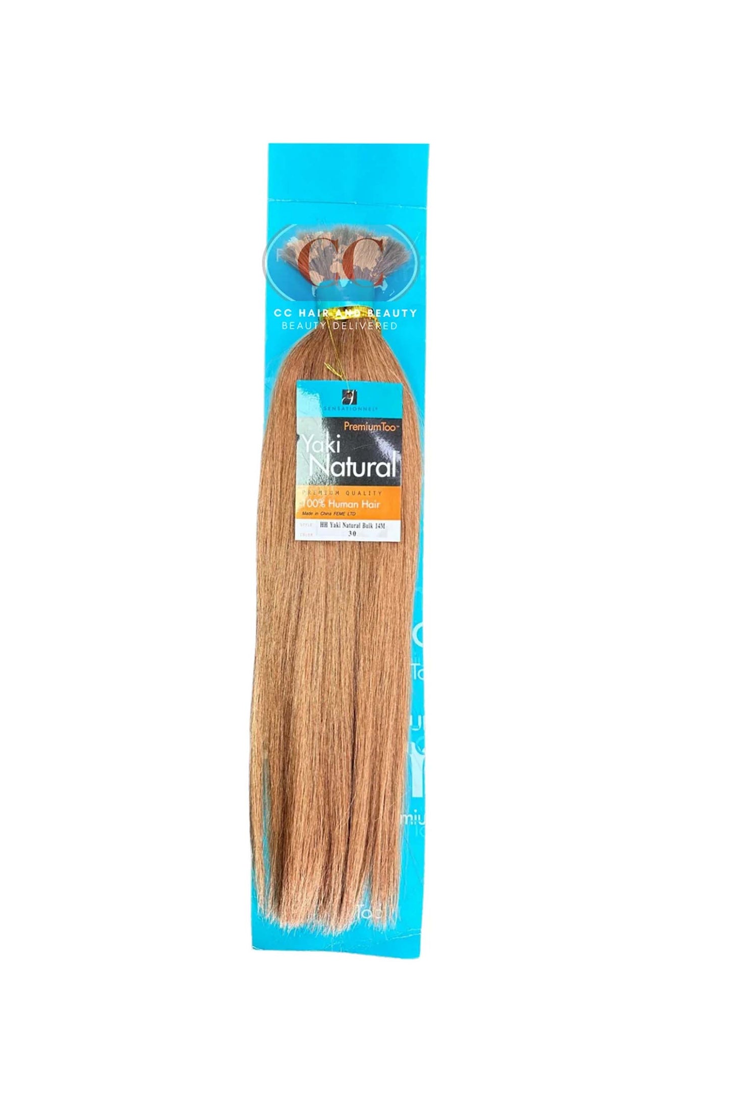 Premium Too Human Hair Yaki Natural Bulk