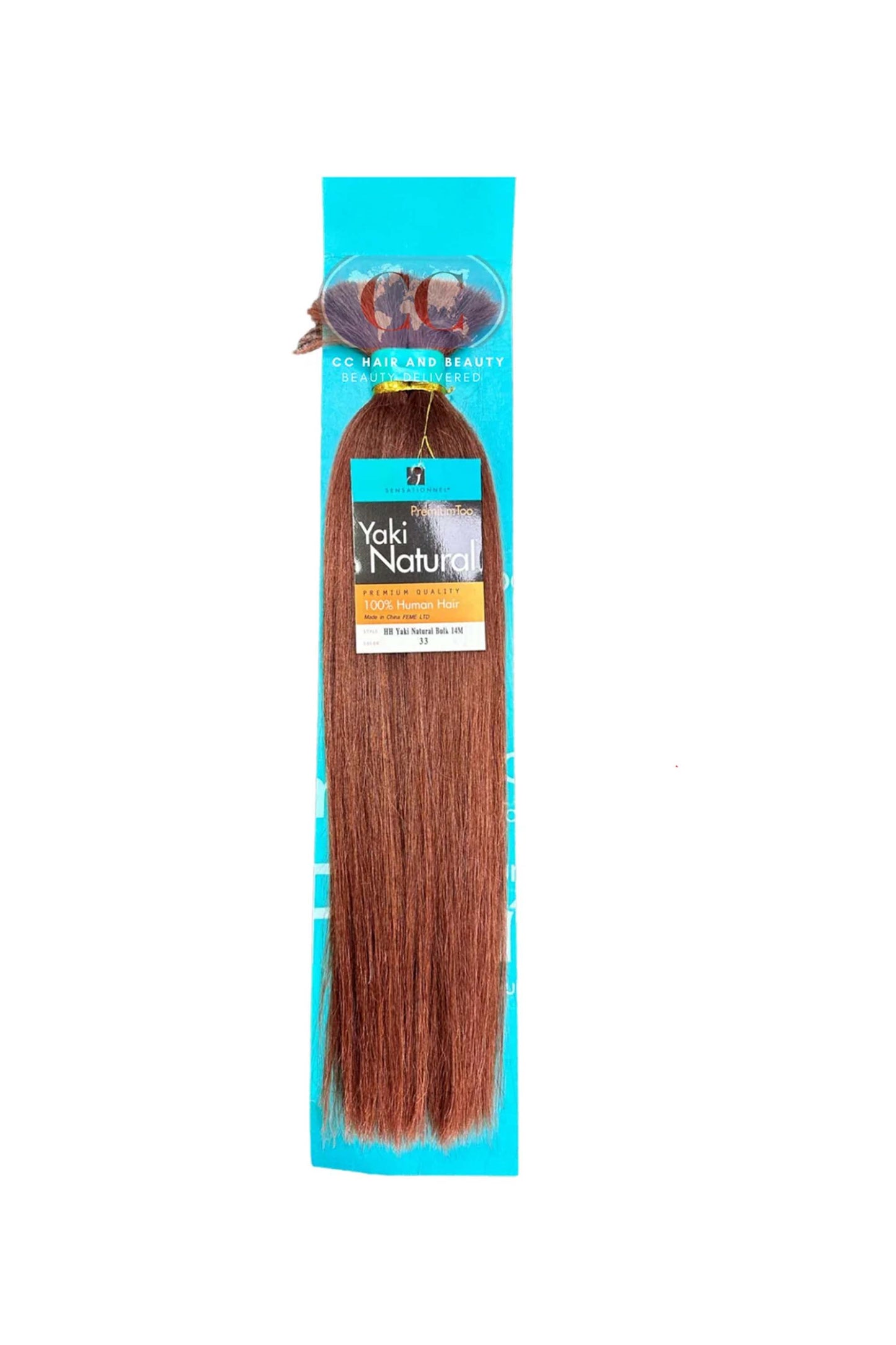 Premium Too Human Hair Yaki Natural Bulk