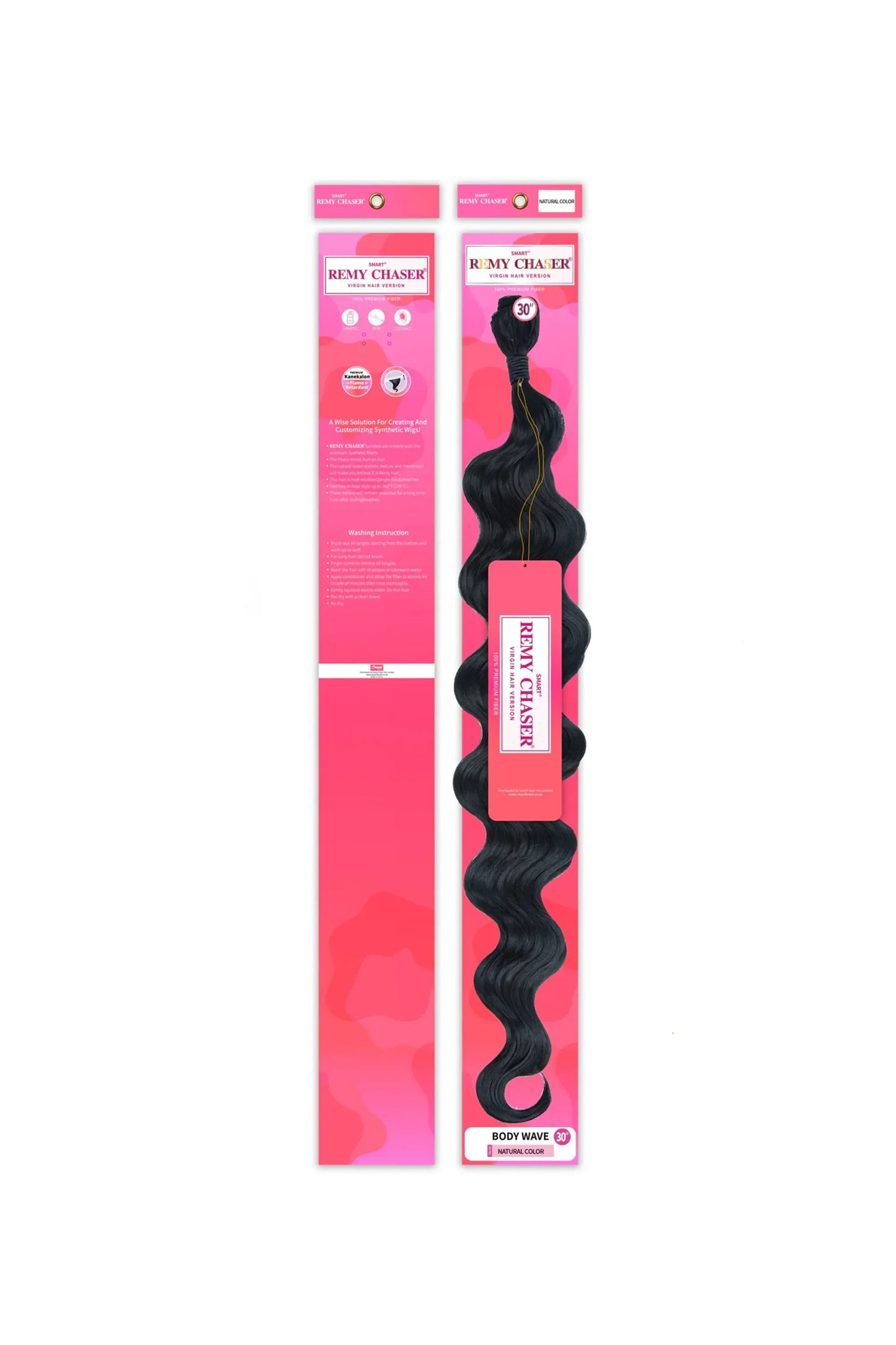 Remy Chaser Body Wave 30” Premium Virgin