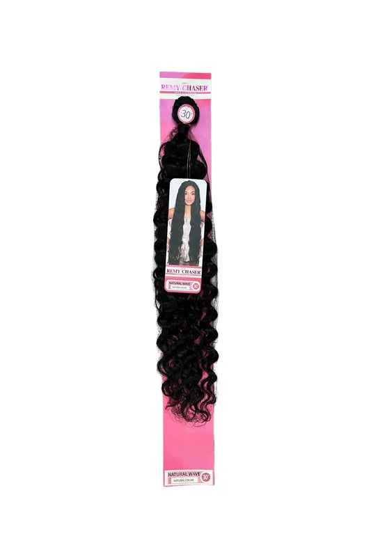 Remy Chaser Natural Wave 30” Premium Virgin