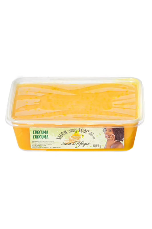 Secret D'Afrique Soap Curcuma Cold Processed 685g
