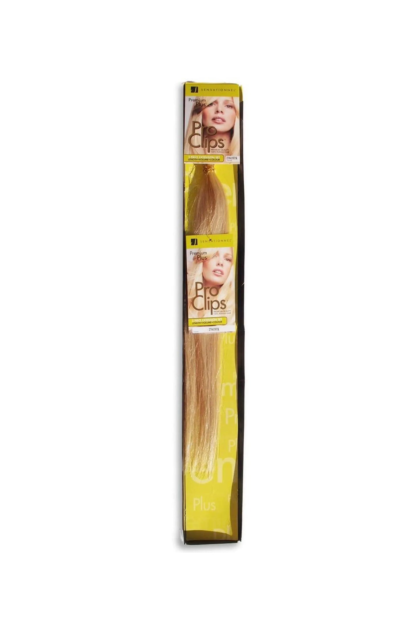 Sensationnnel Premium Plus 8 PC Clip in 100% Human Hair - 18"