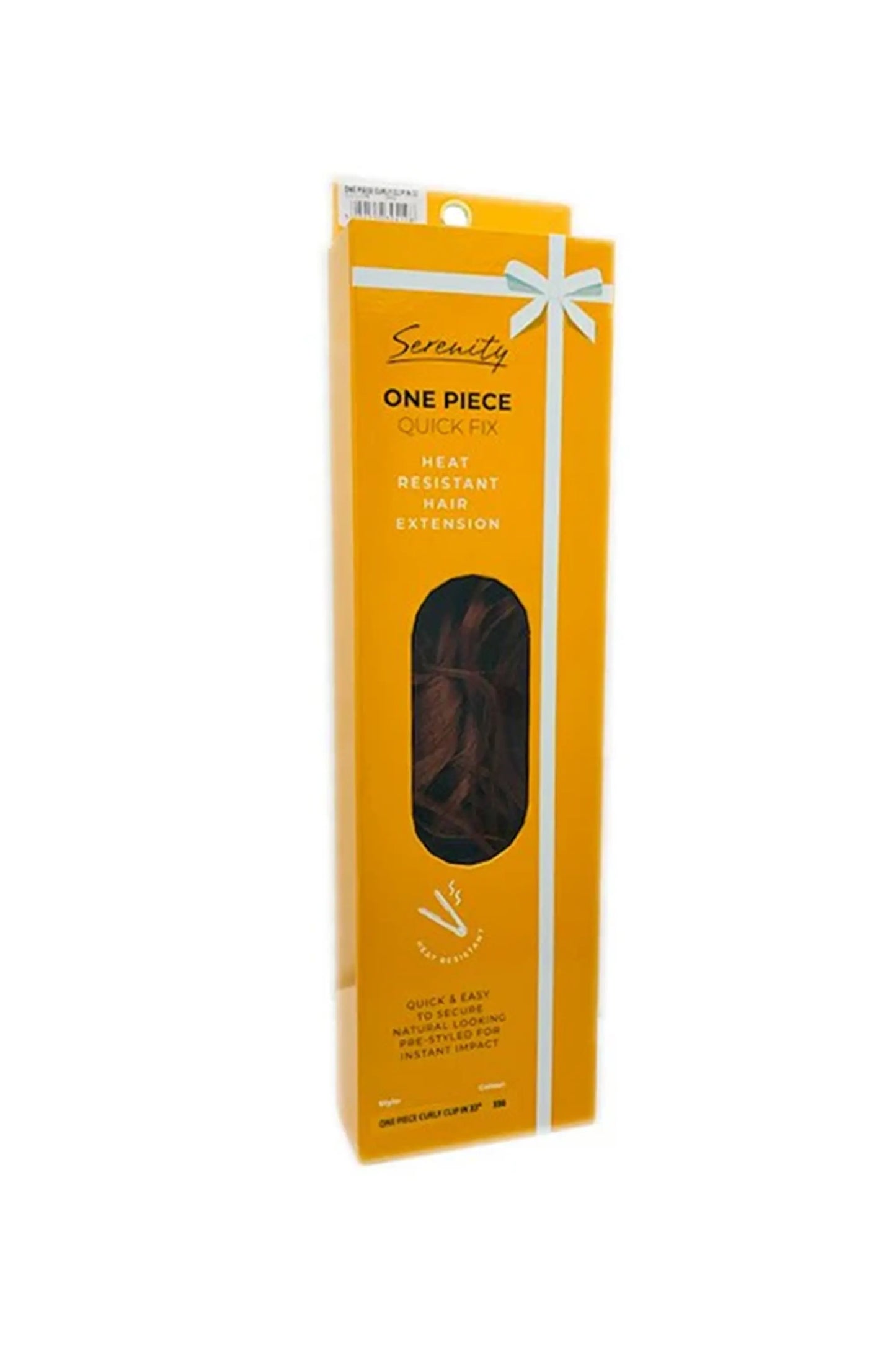 Serenity One Piece Curly Clip In Hair Extension