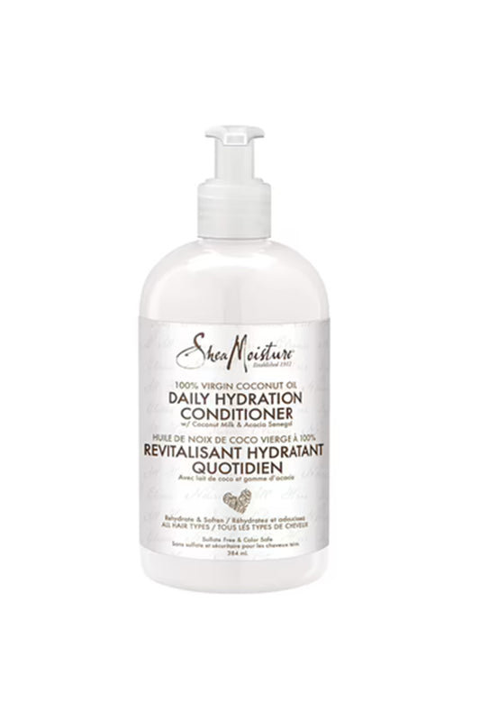 Shea Moisture 100% Virgin Coconut Oil Daily Hydration Conditioner 13 Oz