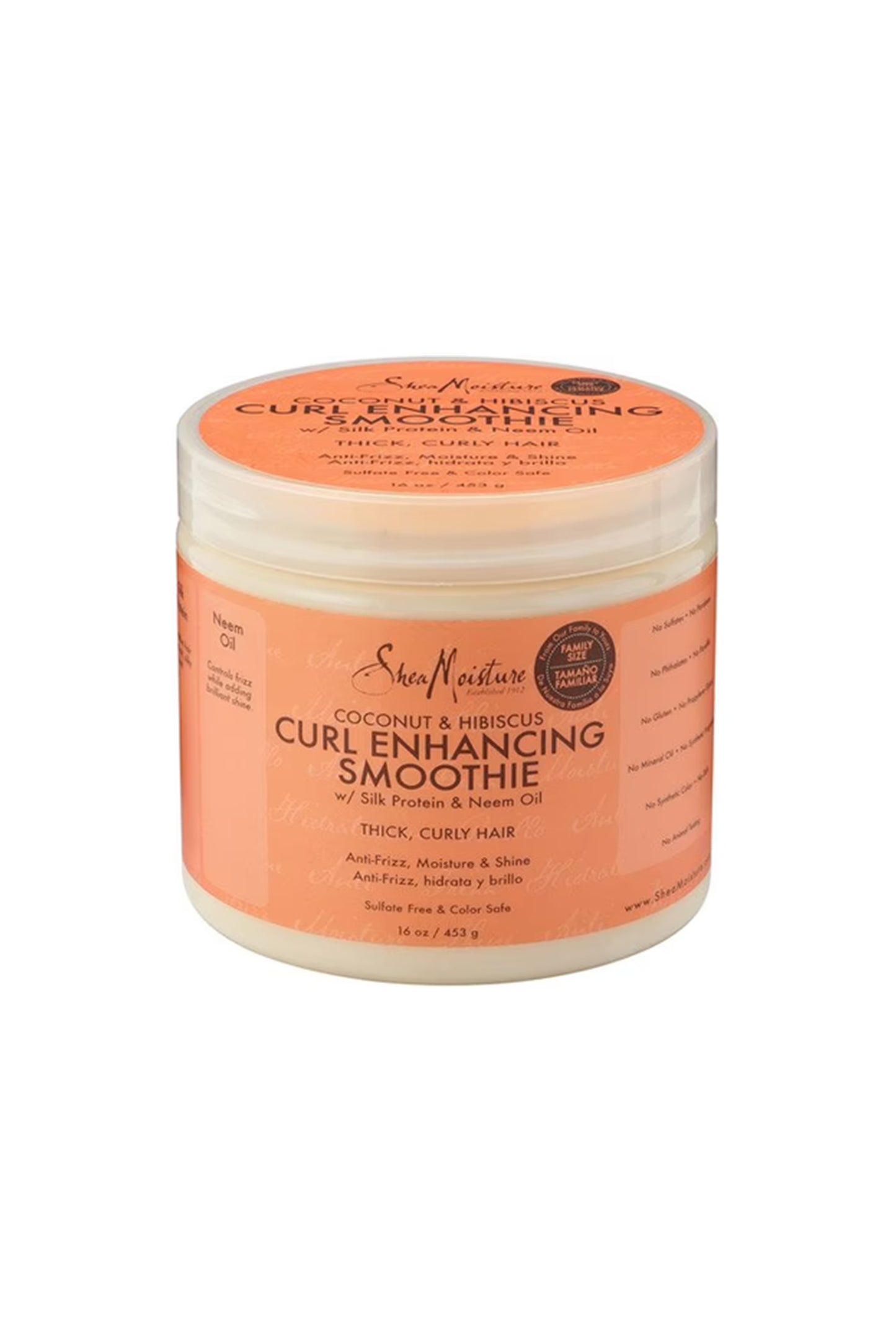 Shea Moisture Coconut & Hibiscus Curl Enhancing Smoothie 16 Oz