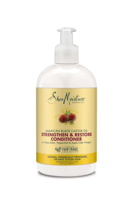 Shea Moisture Jamaican Black Castor Oil Grow & Restore Rinse Out Conditioner 13oz