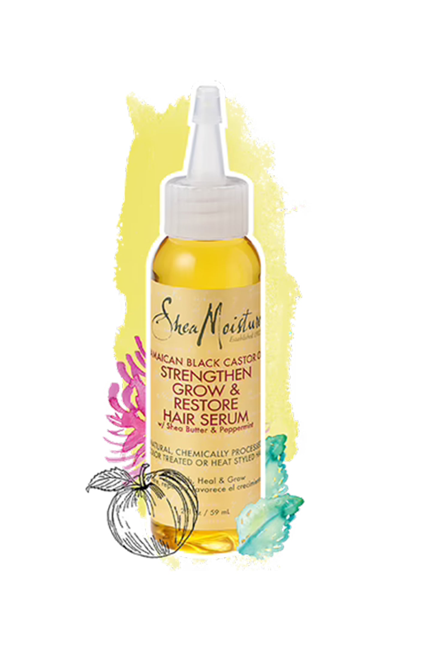 Shea Moisture Jamaican Black Castor Oil Hair Serum 2oz / 59ml