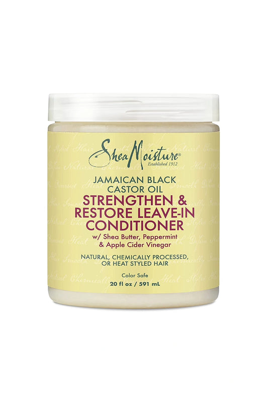 Shea Moisture Jamaican Black Castor Oil Leave In Conditioner 20 Oz