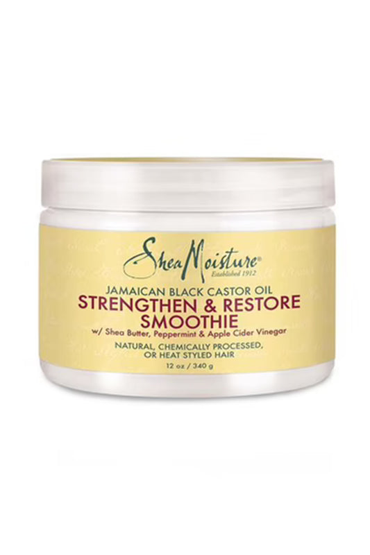 Shea Moisture Jamaican Black Castor Oil Strengthen & Restore Smoothie 12 Oz