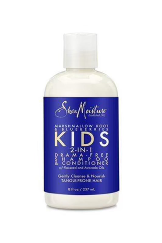 Shea Moisture Kids Marshmallow Root & Blueberries 2in1 Shampoo & Conditioner 237ml