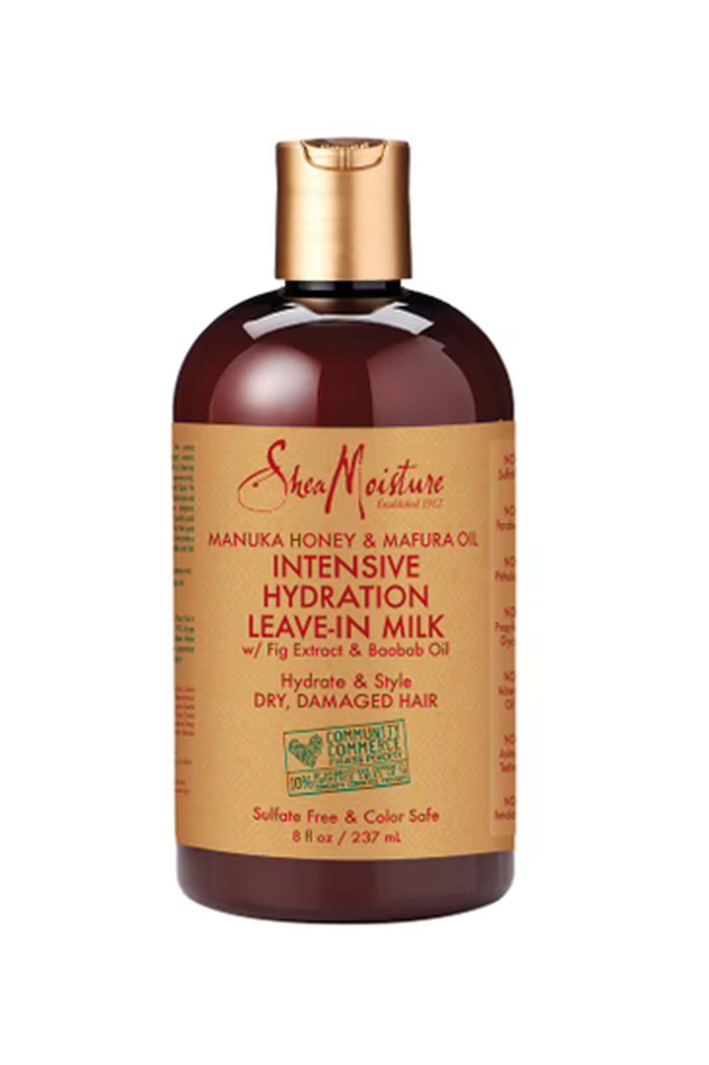Shea Moisture Manuka Honey & Mafura Oil Intensive Hydration Leave-In Milk 237 Ml