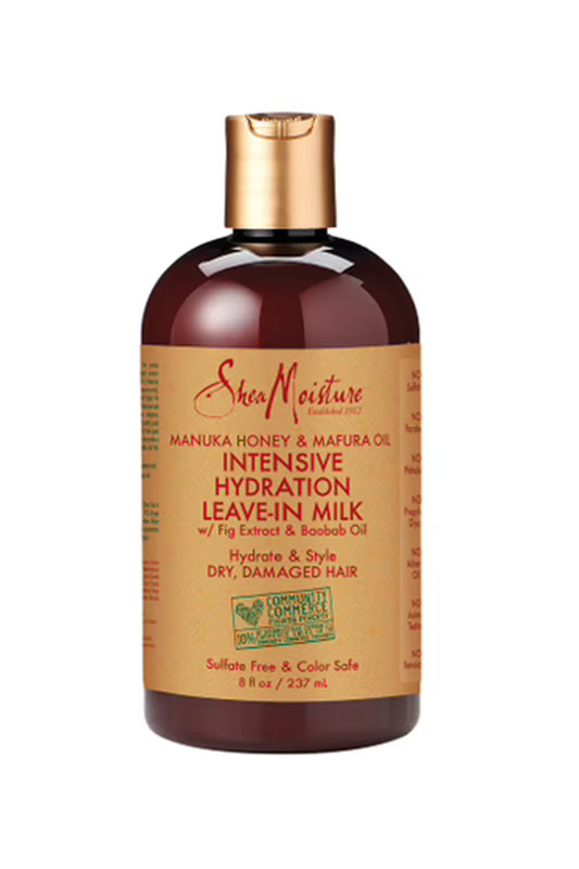 Shea Moisture Manuka Honey & Mafura Oil Intensive Hydration Leave-In Milk 237 Ml