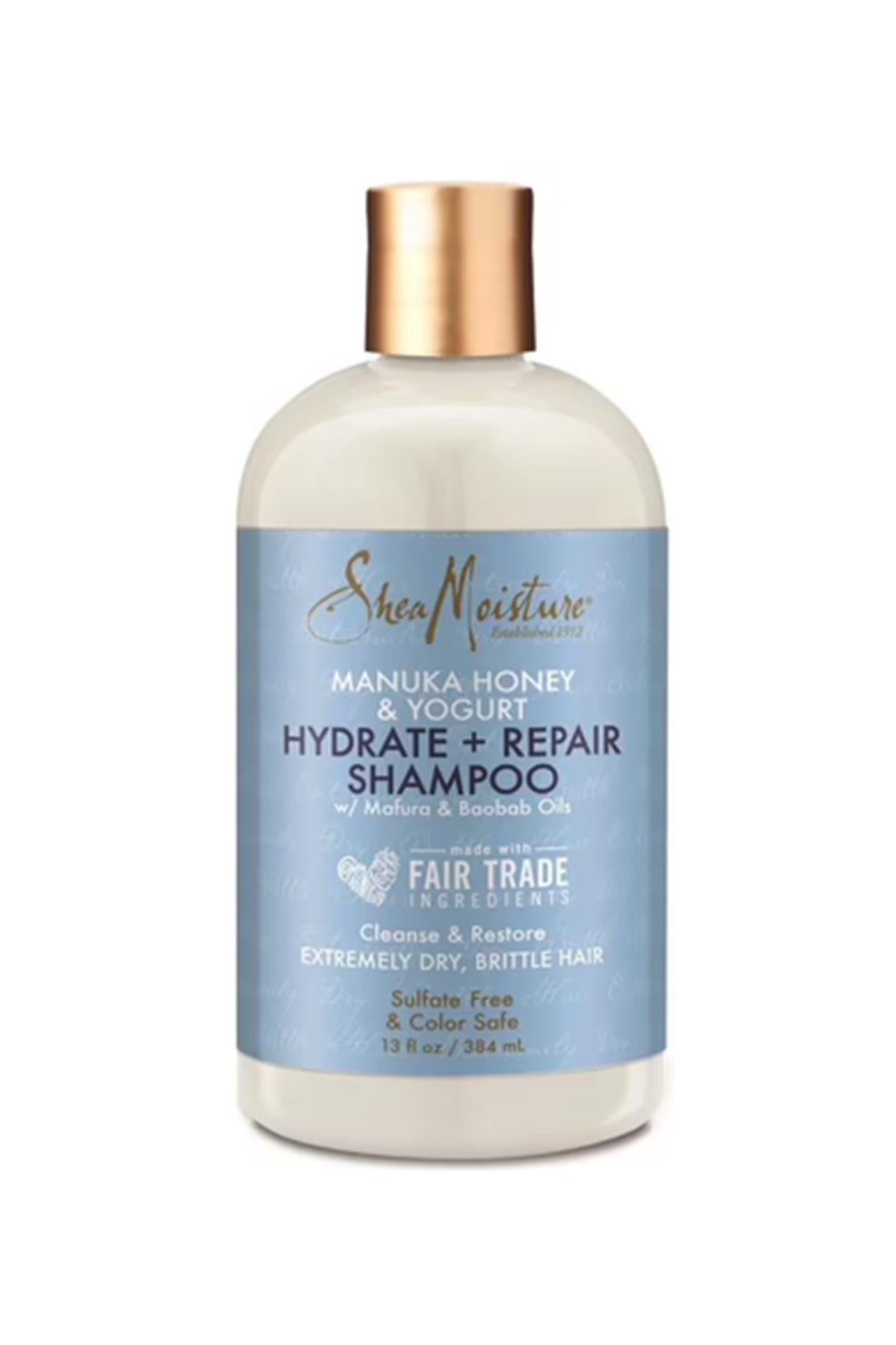 Shea Moisture Manuka Honey & Yougurt Hydrate + Repair Shampoo 305 Ml