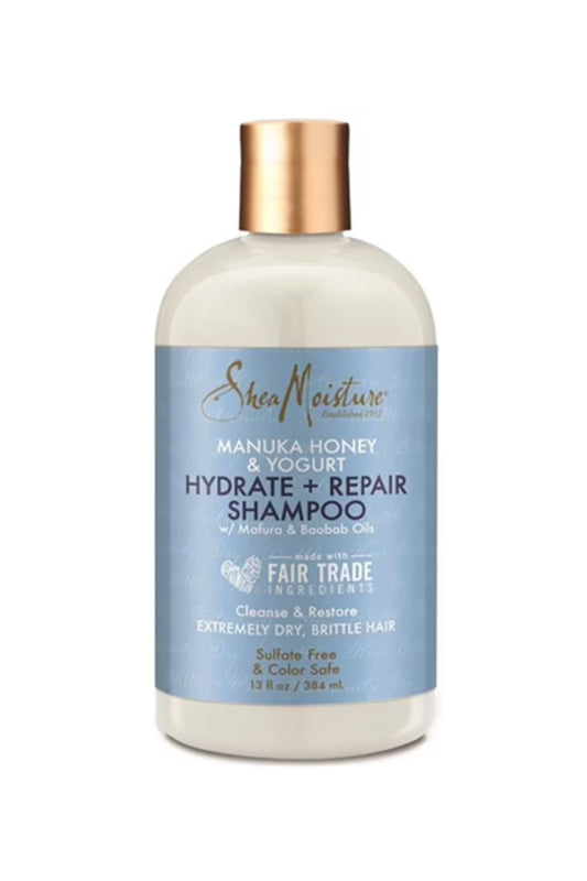 Shea Moisture Manuka Honey & Yougurt Hydrate + Repair Shampoo 305 Ml
